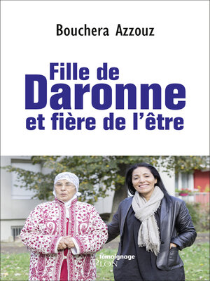 cover image of Fille de daronne et fière de l'être